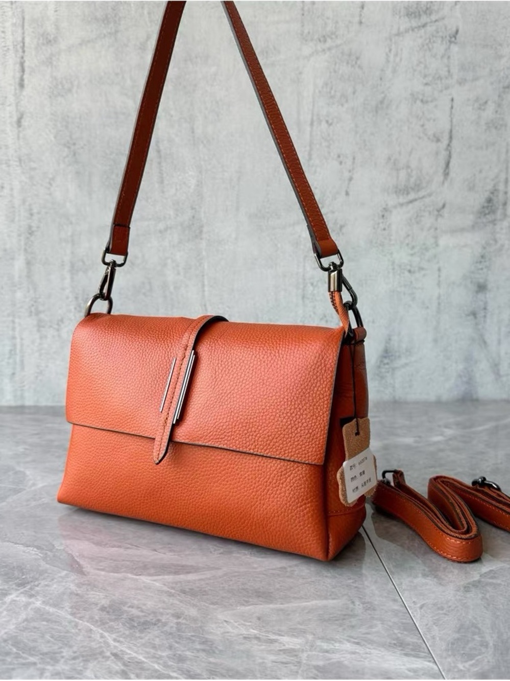 Genuine Leather Shoulder Bag/Crossbody bag /Women Bags|two straps|brand new